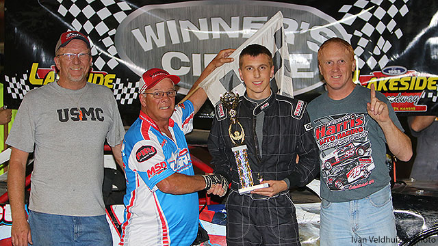 Trevor Hunt won the USRA Stock Car feature.