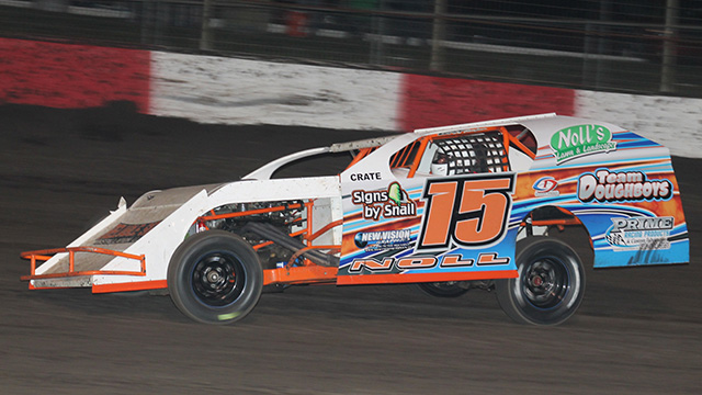 USRA B-Mod feature winner Ed Noll. (Reed Bros. Racing Photo)